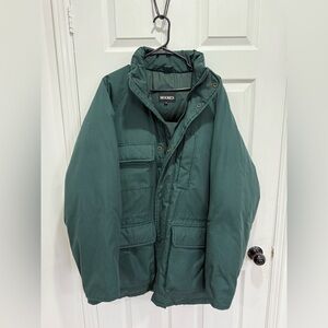 Moore's Green Puffer Down feather Jacket
Size - XL
